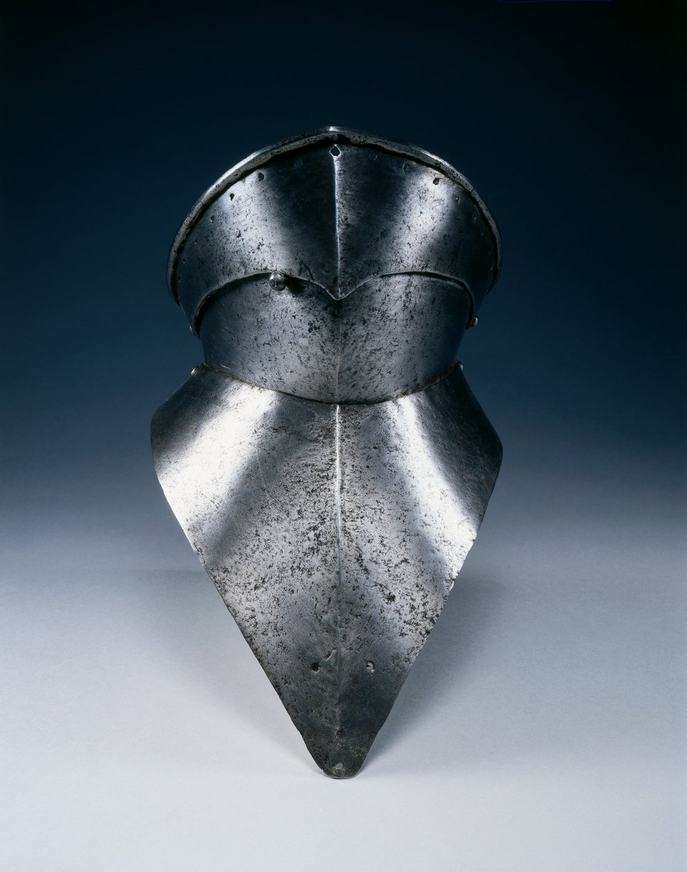 Gotisk bevor, ca. 1480 (stål) av Spanish School