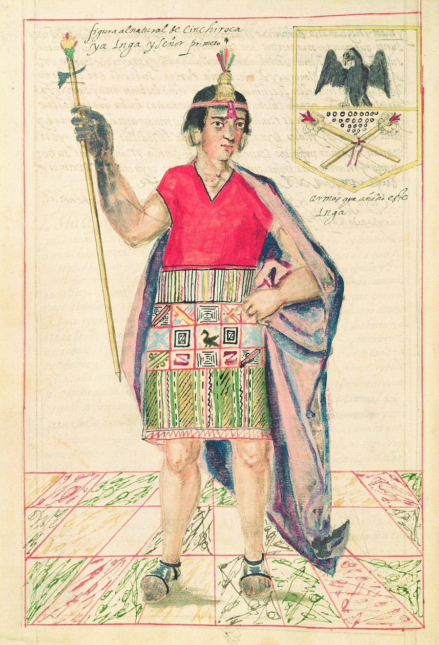 Illustrasjon av Cincheroca, fra 