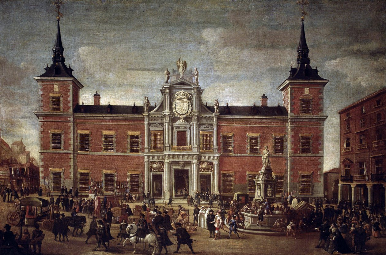 Domstolsfengselet, Madrid av Spanish School