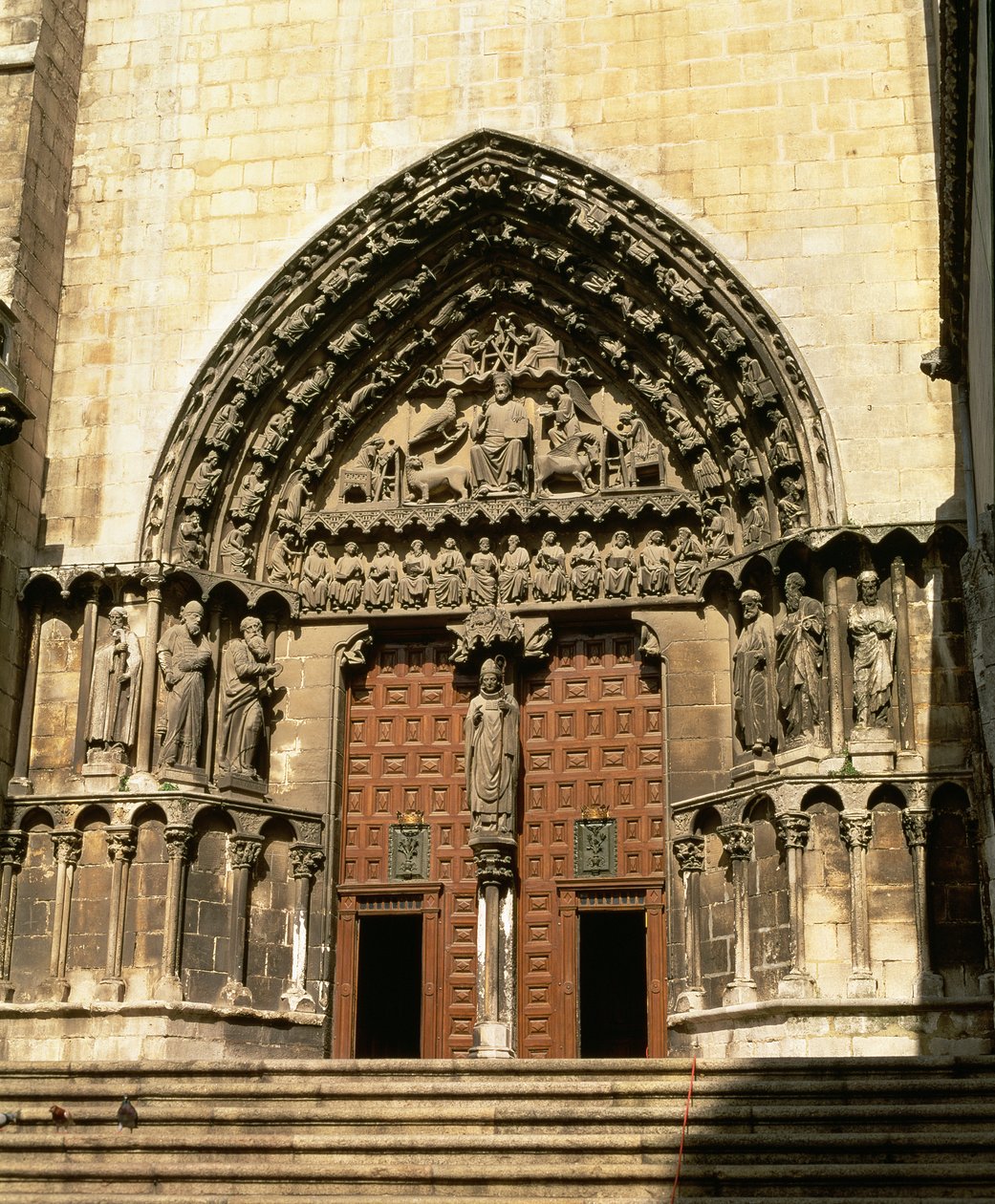 Portada del Sarmental, sørlig tverrarm, ca. 1235 av Spanish School