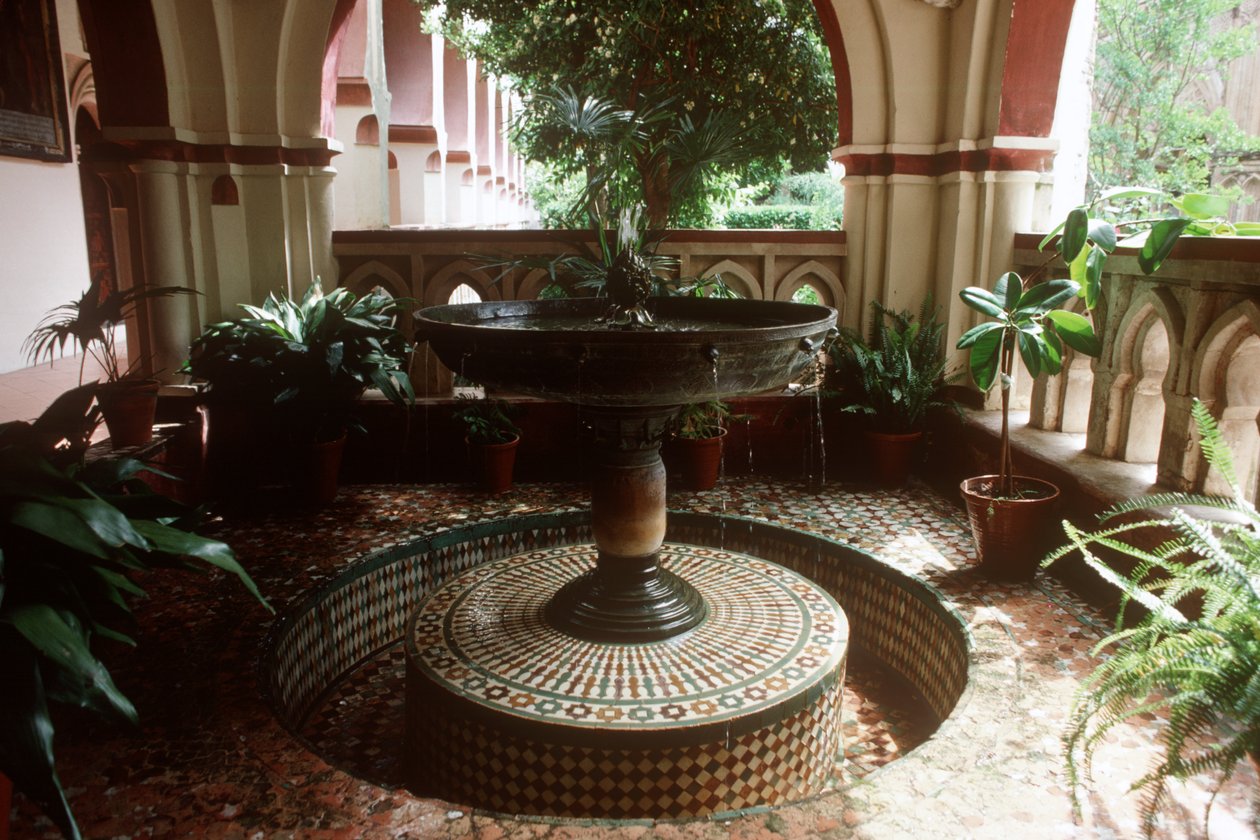 Templete, eller Glorieta-fontenen, 1405 av Spanish School