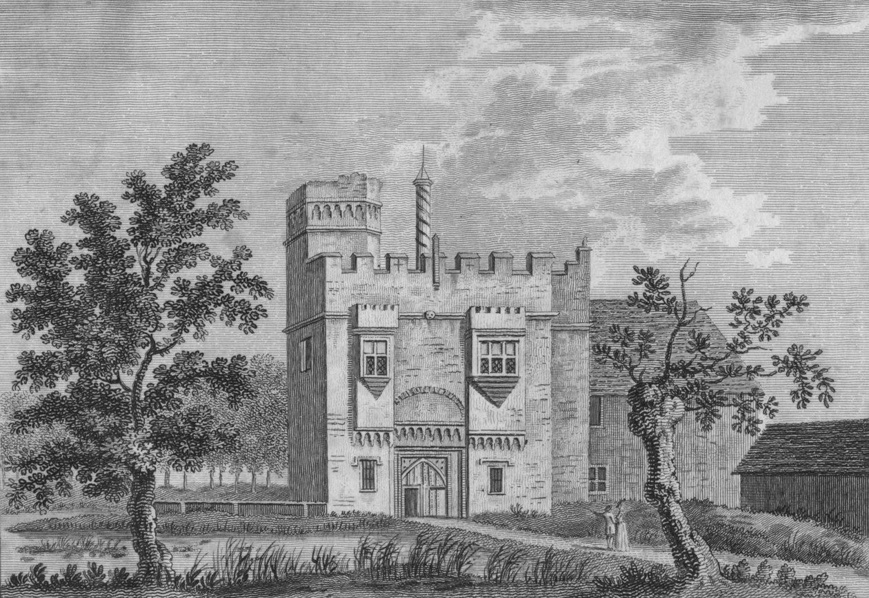 Rye House, Hertfordshire, 1784 av Sparrow