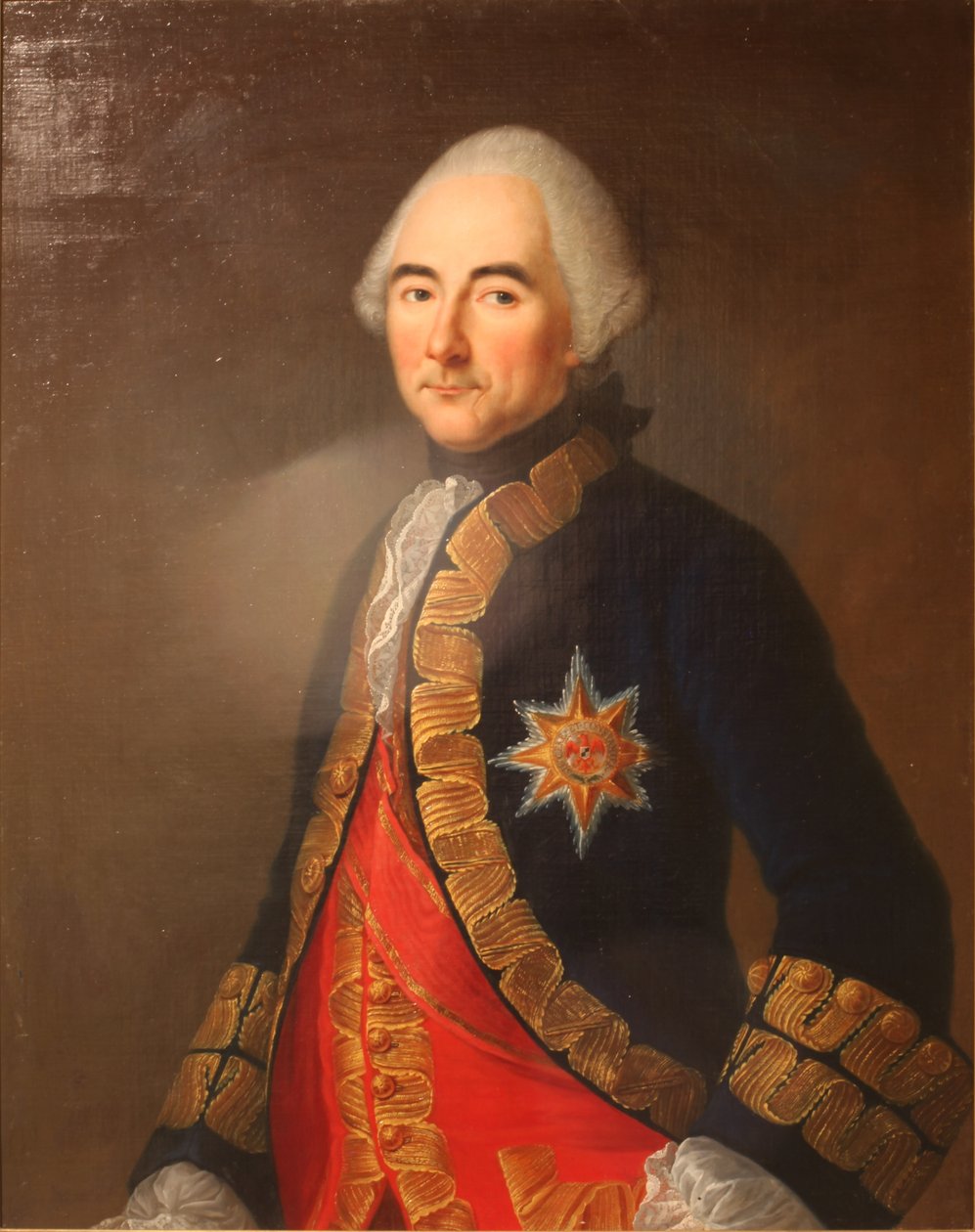 Portrett av Jean-Jacques, comte de Beausobre, i generalløytnantuniform av Speiségger