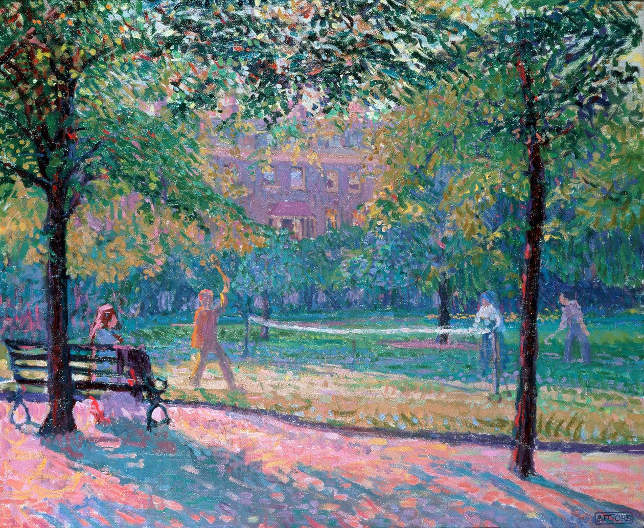 Spill av tennis av Spencer Frederick Gore