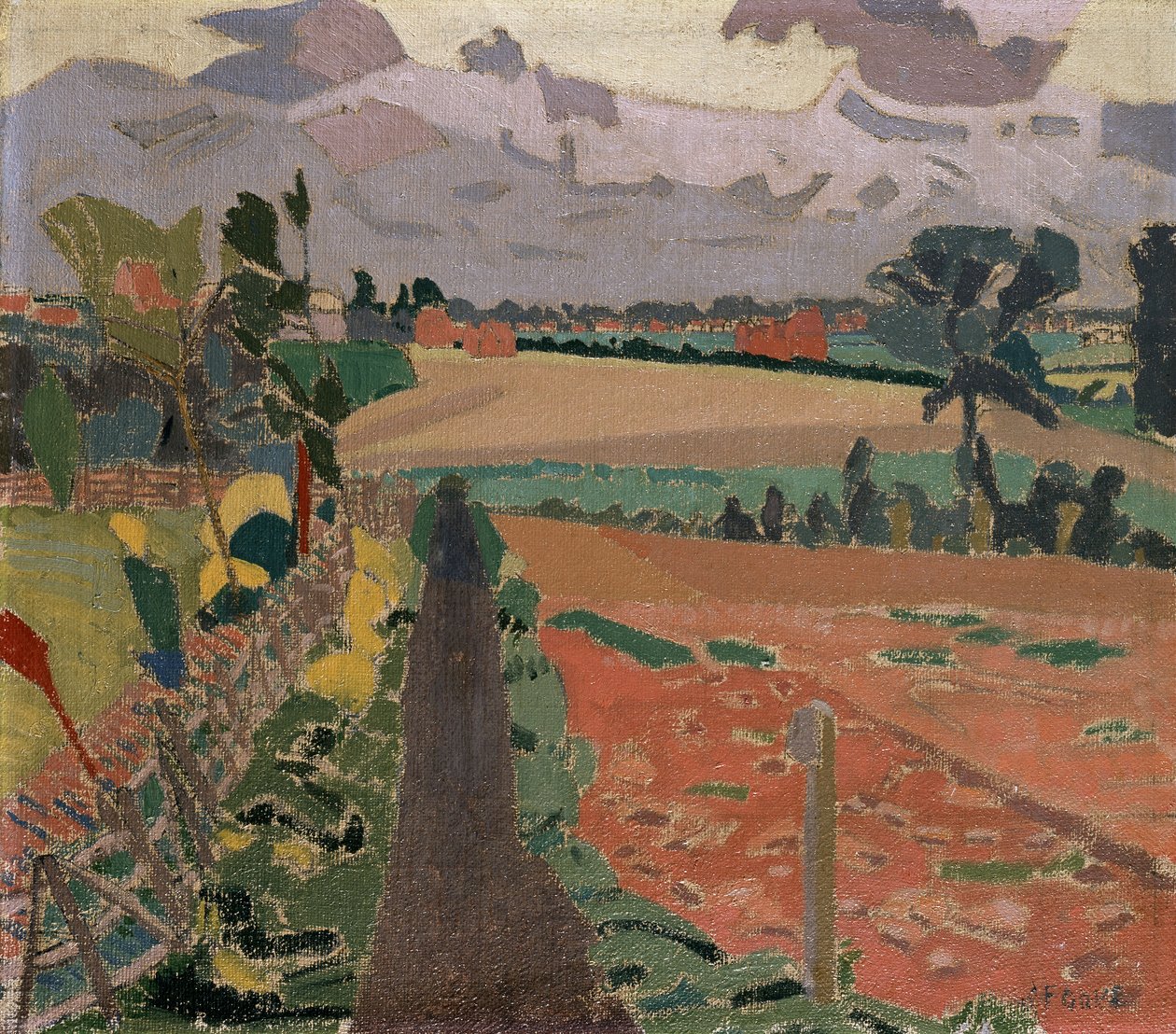 The Cinder Path, 1900-tallet av Spencer Frederick Gore