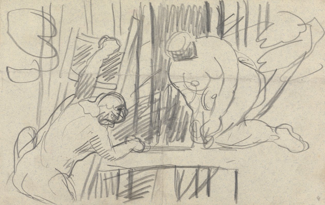 Cave of the Golden Calf: Studie av et trehus med primitive mennesker av Spencer Frederick Gore