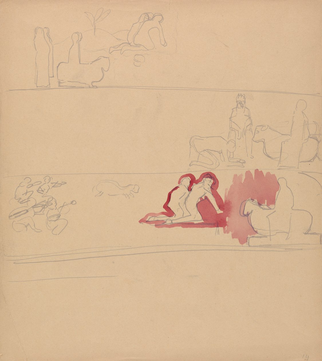 Cave of the Golden Calf: Tilbedere og kalv av Spencer Frederick Gore
