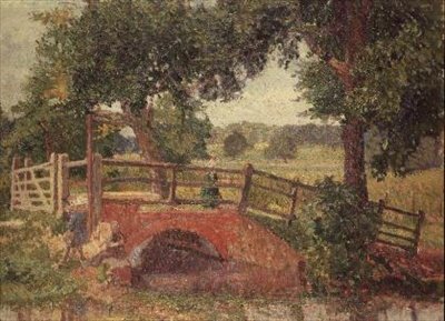 Broen ved Panshanger Park av Spencer Frederick Gore