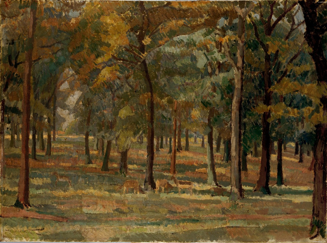 Richmond Park, 1914 av Spencer Gore