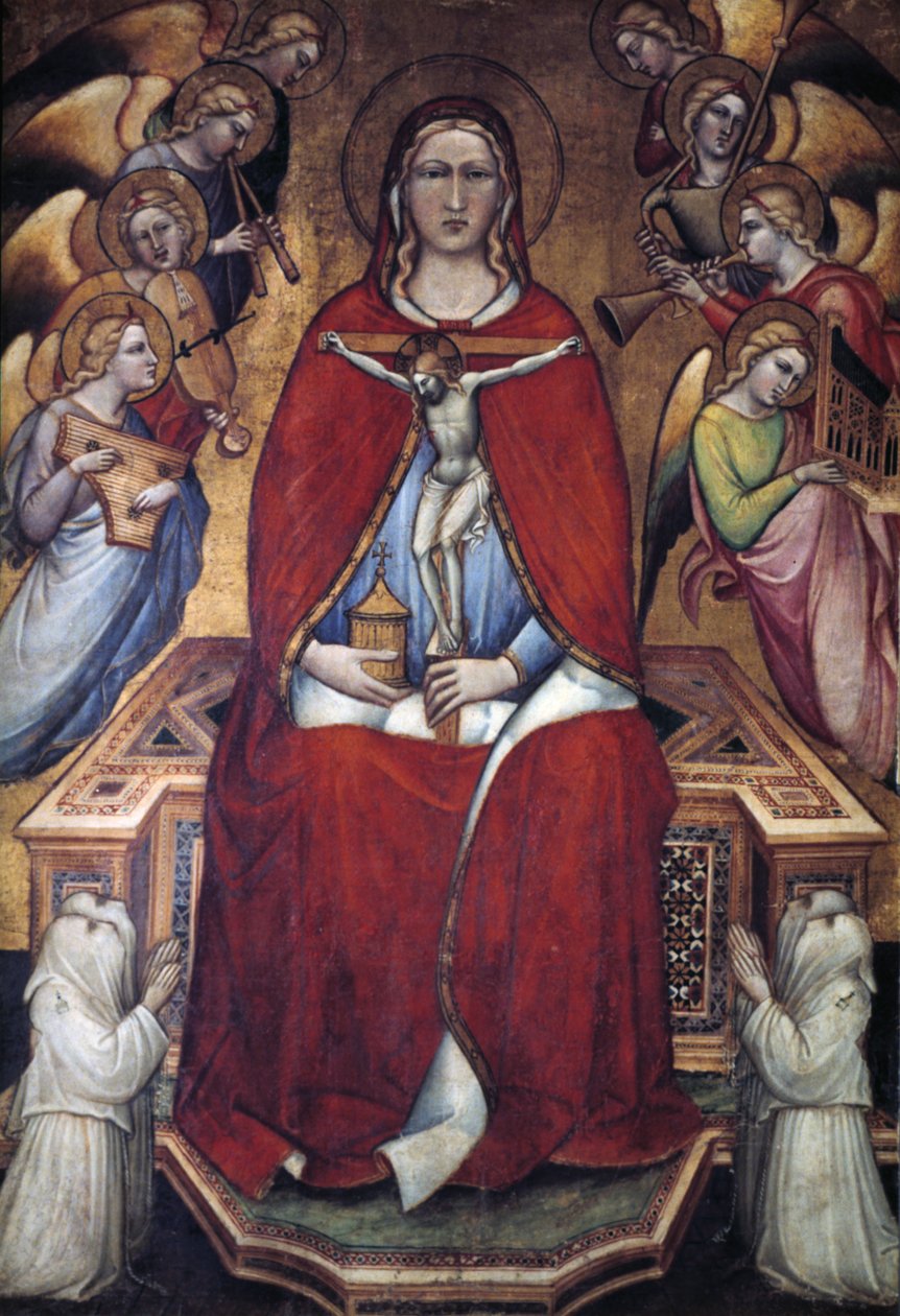 Prosessjonsbanner, c1395-1400 av Aretino Luca Spinello or Spinelli