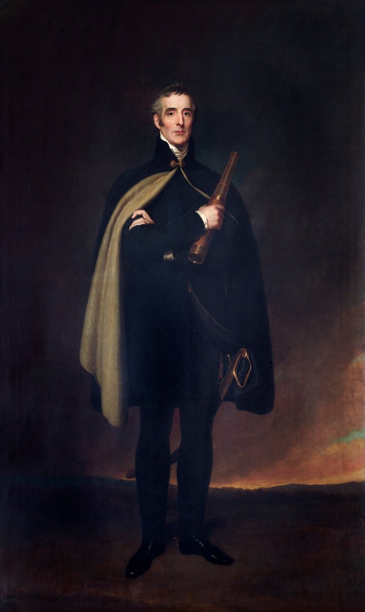 Portrett av hertugen av Wellington, 1860 av Spiridione Gambardella