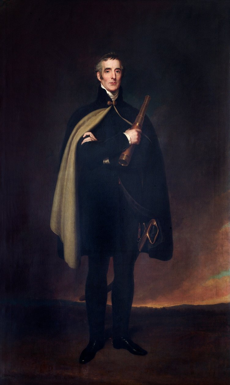 Portrett av hertugen av Wellington, 1860 av Spiridione Gambardella