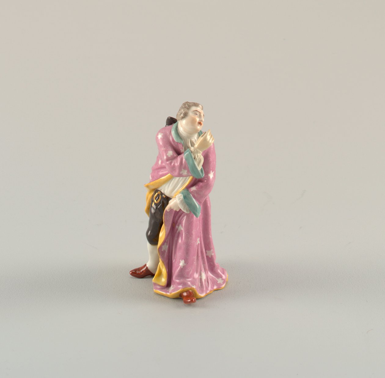 Figur av en mannlig utøver av Spode Ceramic Works