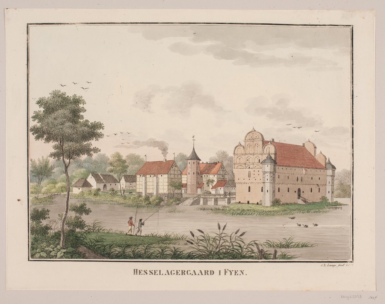 Hesselagergaard på Fyn av Søren L. Lange