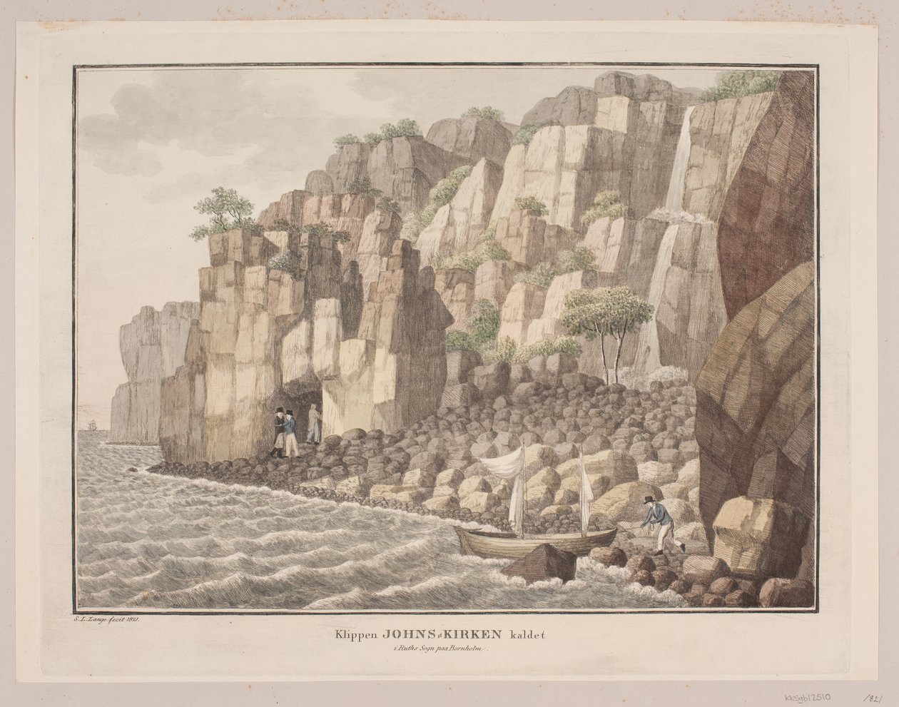 Berget kalt Jons kirke i Ruths menighet på Bornholm av Søren L. Lange