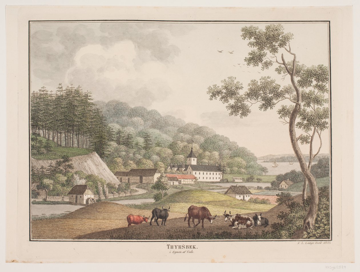 Thyrsbæk i regionen Vejle av Søren L. Lange
