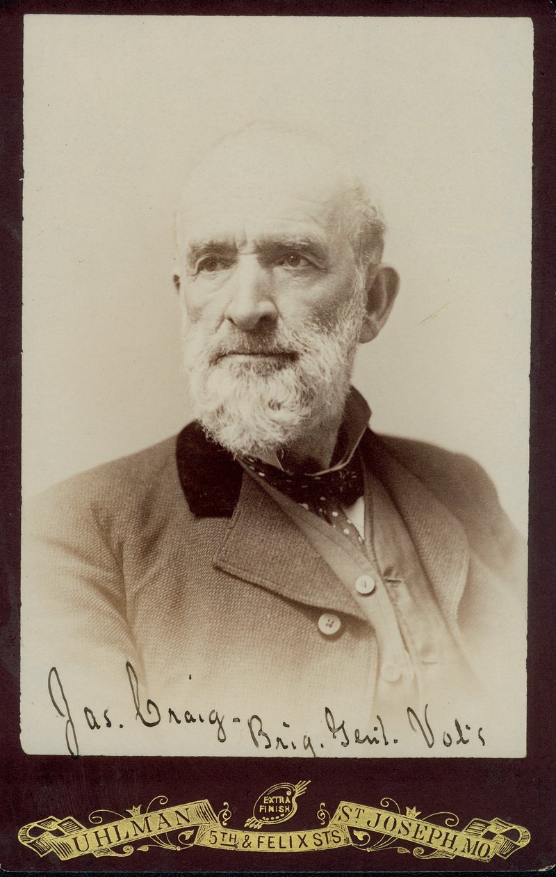 Bystportrett av James Craig Brigadier av St. Joseph Uhlman