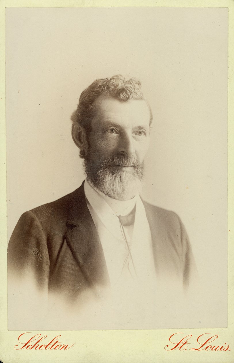 John W. Emerson, major, 47. Missouri Infantry (Union) av St. Louis Scholten