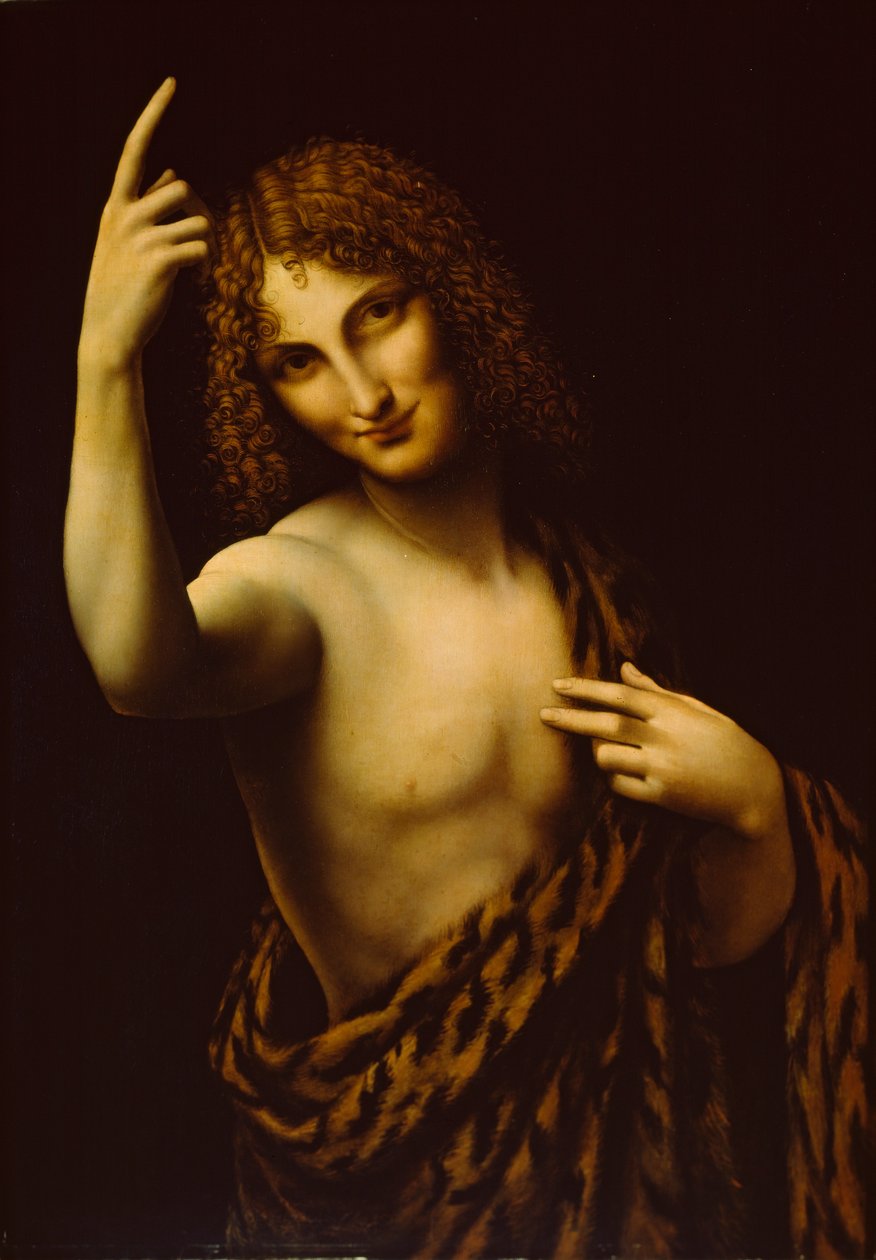 Døperen Johannes, tidlig på 1500-tallet. Kunstnere: Døperen Johannes, ukjent. av Unknown