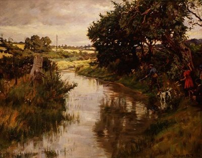 Barn Fiske av Stanhope Alexander Forbes