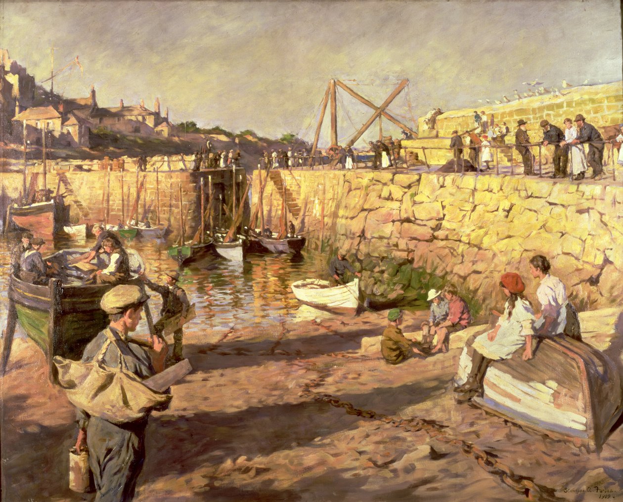 Innredning, Musehullshavn av Stanhope Alexander Forbes