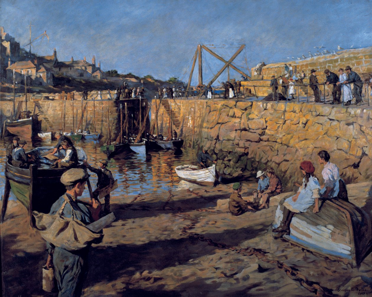 Innredning, Musehullshavn av Stanhope Alexander Forbes