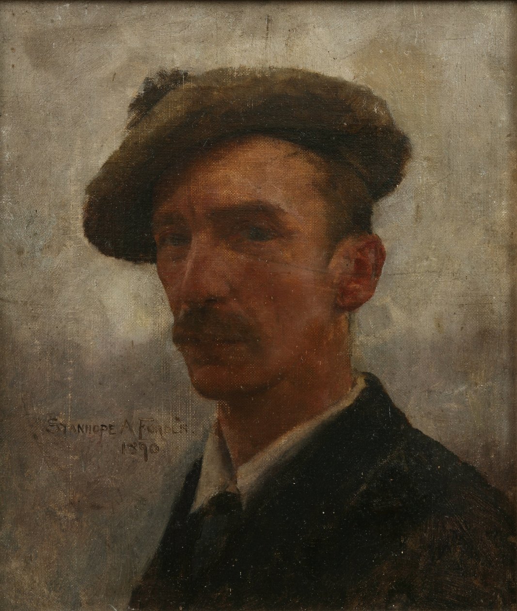 Selvportrett av Stanhope Alexander Forbes