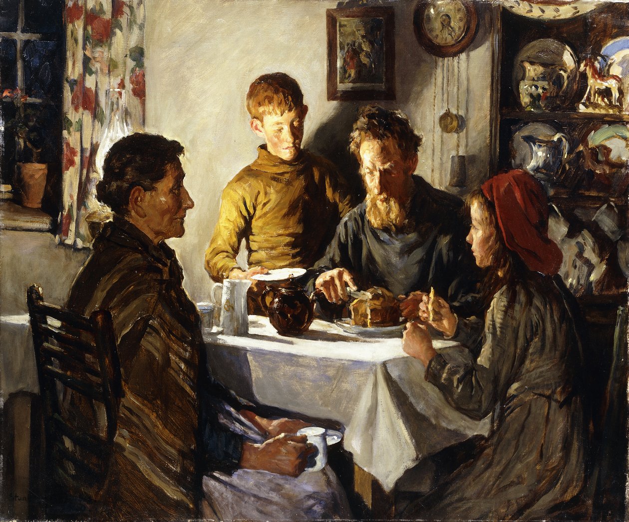 Safrankaken av Stanhope Alexander Forbes