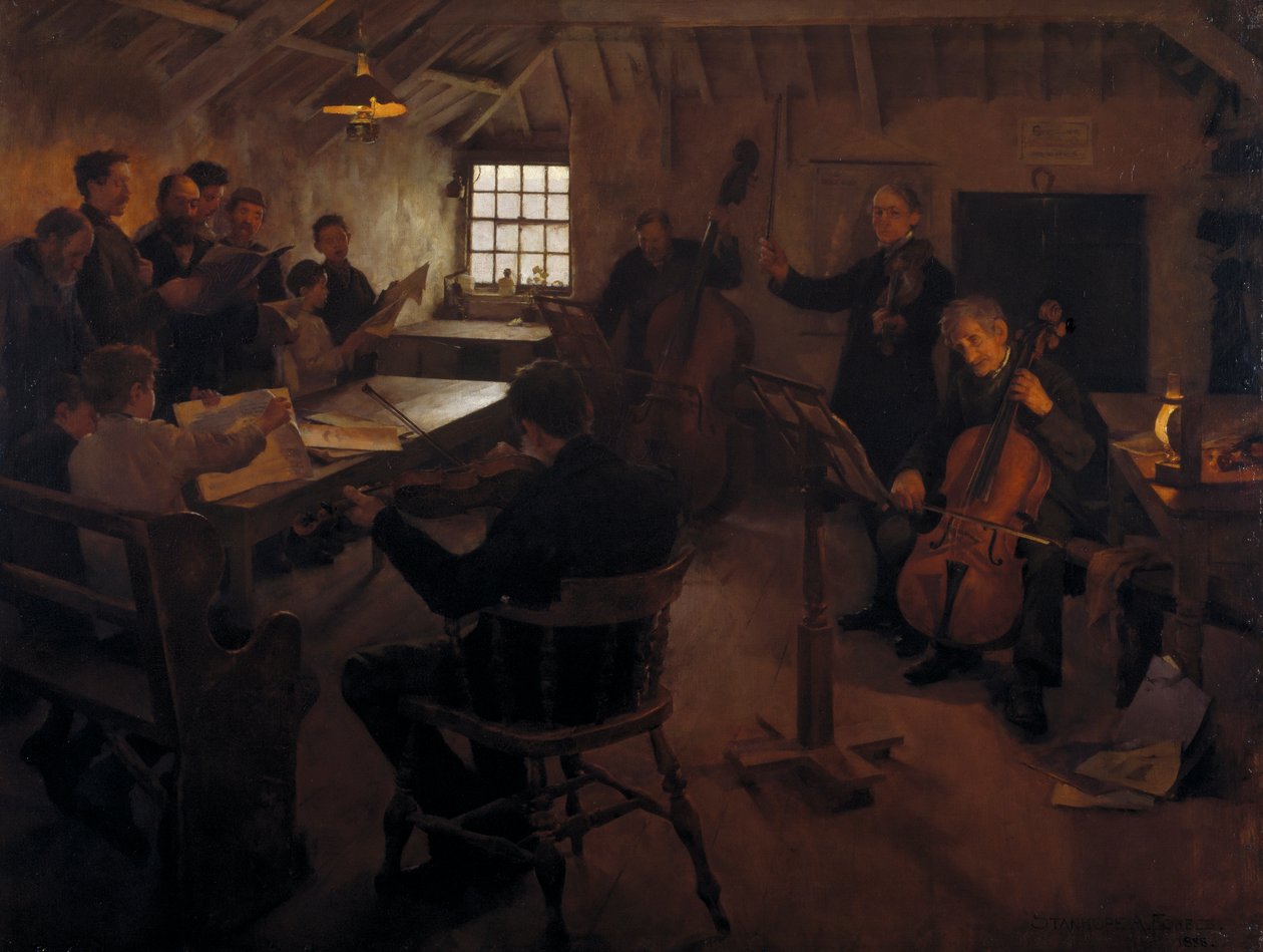 Landsbyfilharmonien av Stanhope Alexander Forbes