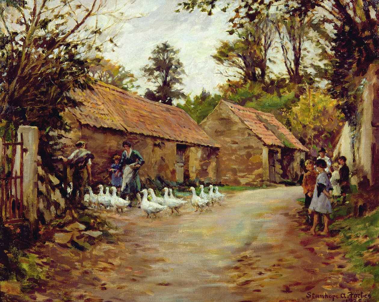 Vandrerens retur av Stanhope Alexander Forbes