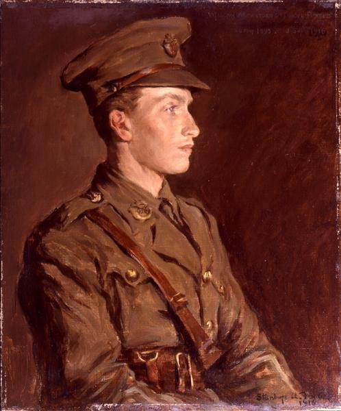 William Alexander Stanhope Forbes (26. mai 1893-3. september 1916) 1916 (olje på lerret) av Stanhope Alexander Forbes