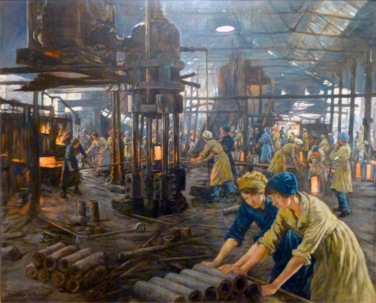 Ammunisjonsjentene av Stanhope Forbes