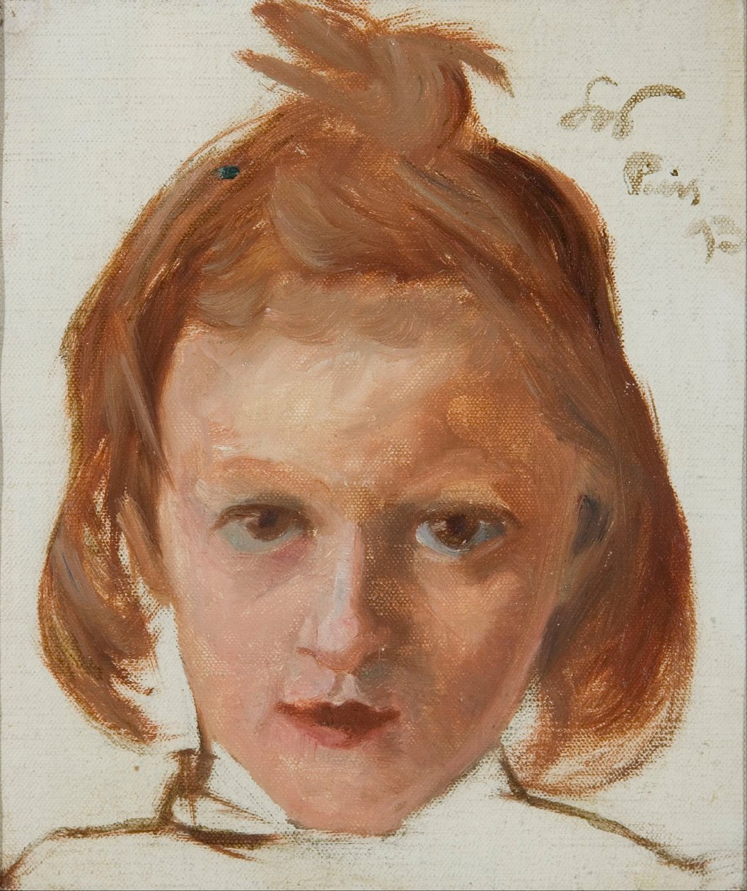 Jentens hode av Stanisław Wyspiański