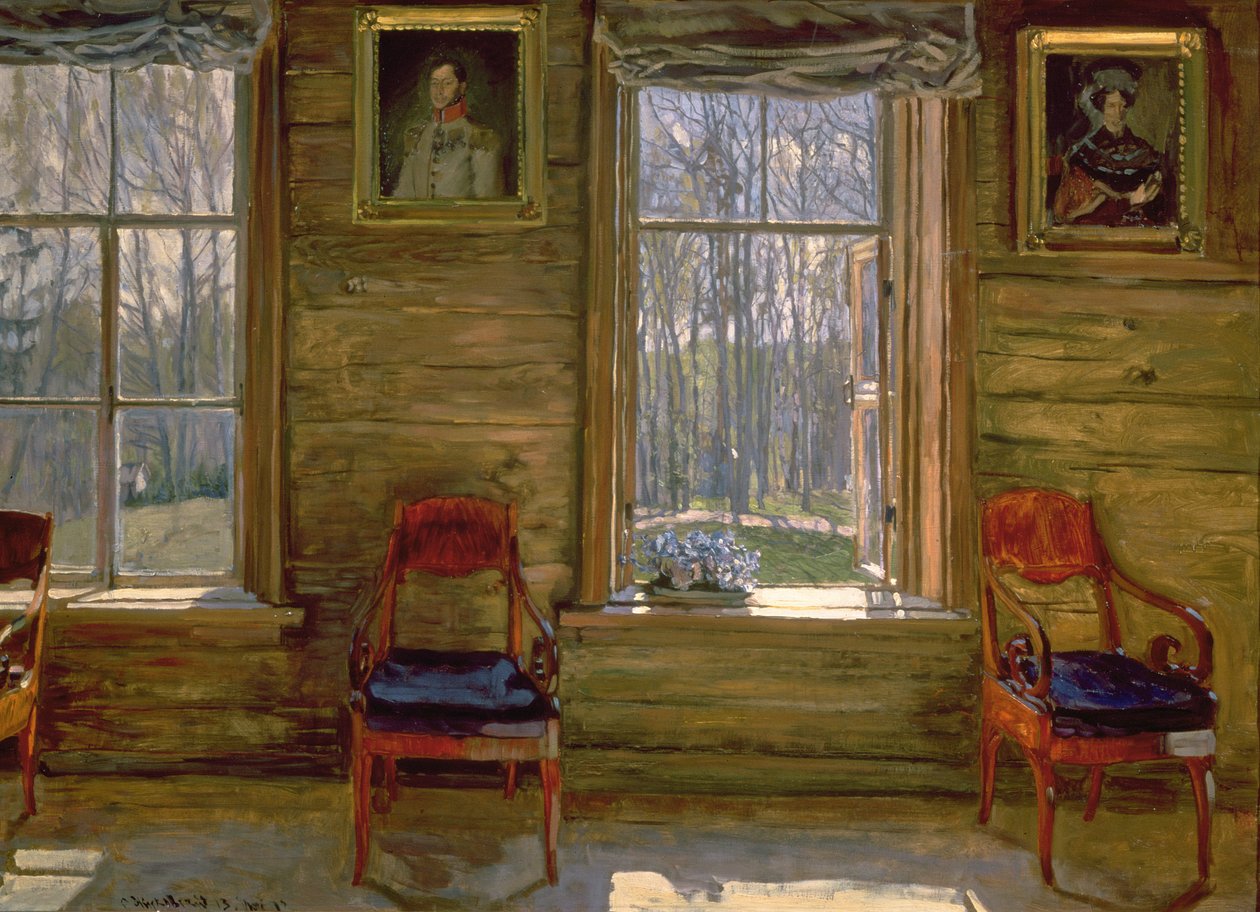 Nydelig mai, 1912 av Stanislav Julianovic Zukovskij