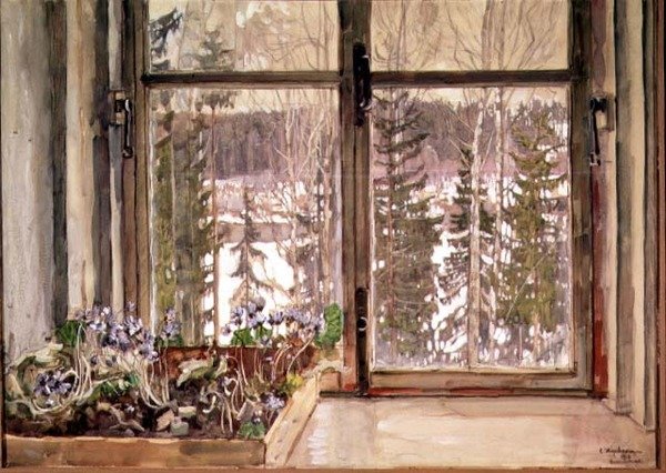 De første vårbebuderne av Stanislav Julianovic Zukovskij