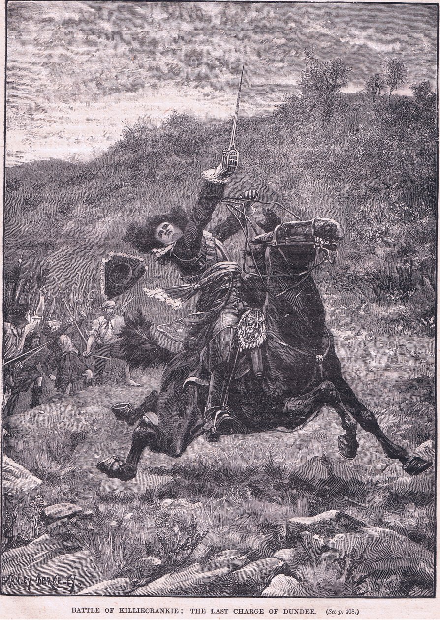 Slaget ved Killiecrankie: Den siste anklagen fra Dundee AD 1689 av Stanley Berkeley