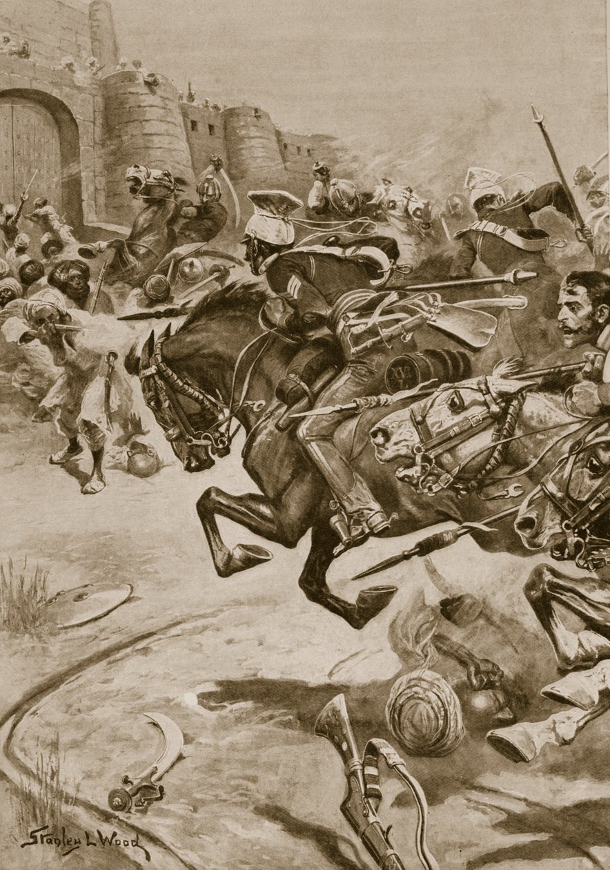 The 11th Lancers and Skinner
