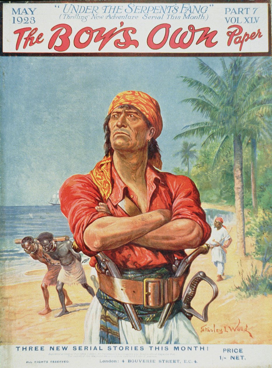 En piratfigur fra forsiden av 