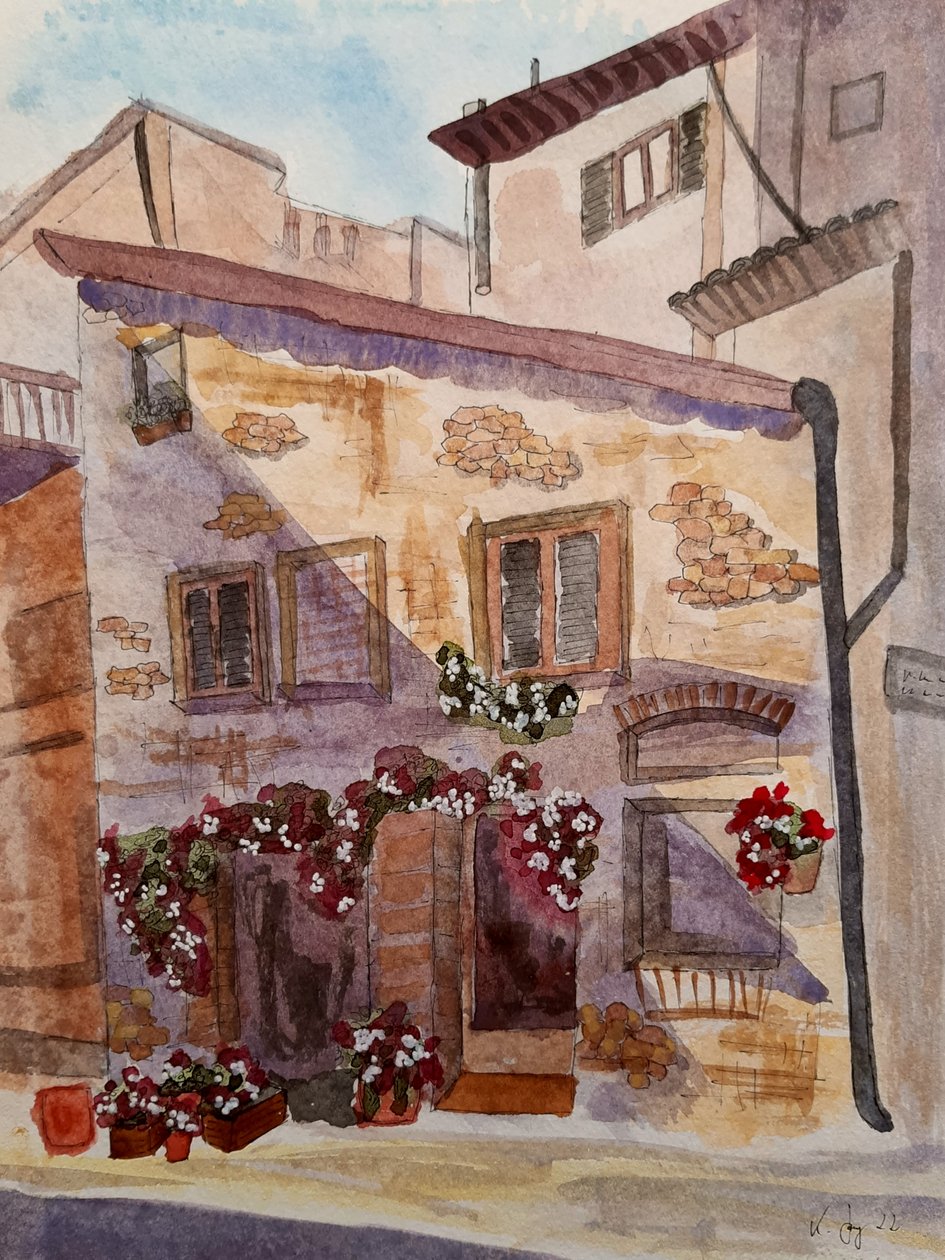 Toscana - Montepulciano av Steegs Art Karin
