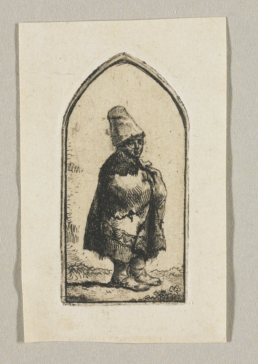 "Lille hyrde" [dverg] av Stefan Juliusz Norblin de la Gourdaine