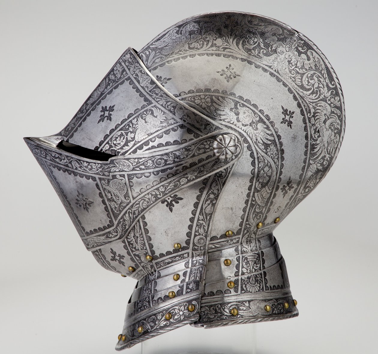 Armorhjelm for felt og tilt, av grev Franz von Teuffenbach av Stefan Rormoser