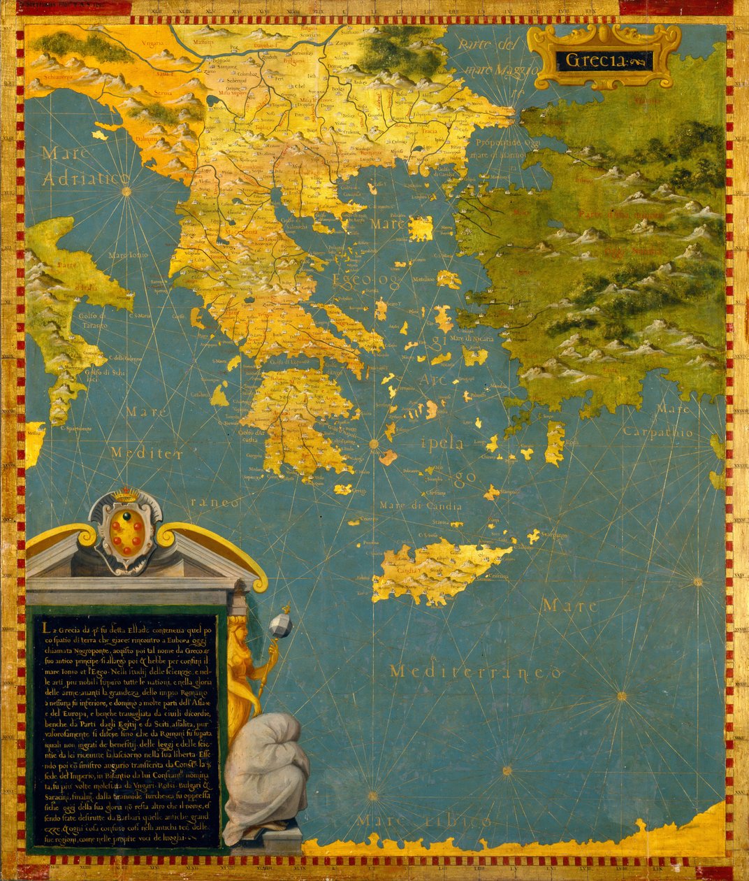 Hellens halvøy- Hellas, Albania, Bosnia og Bulgaria av Stefano Bonsignori