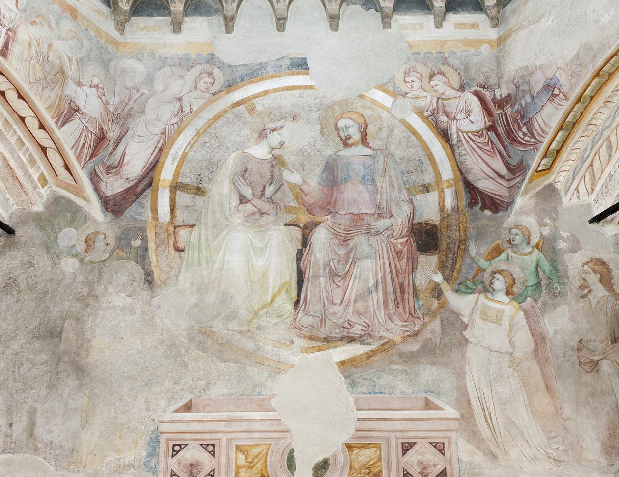 Glorifisering av jomfruen, ca. 1335-45 av Stefano Fiorentino