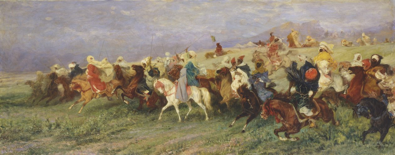 Arabisk fantasi av Stefano Ussi