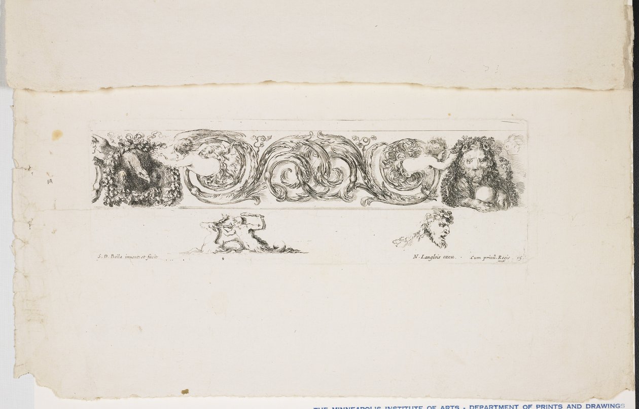 Plate 15 av Stefano della Bella