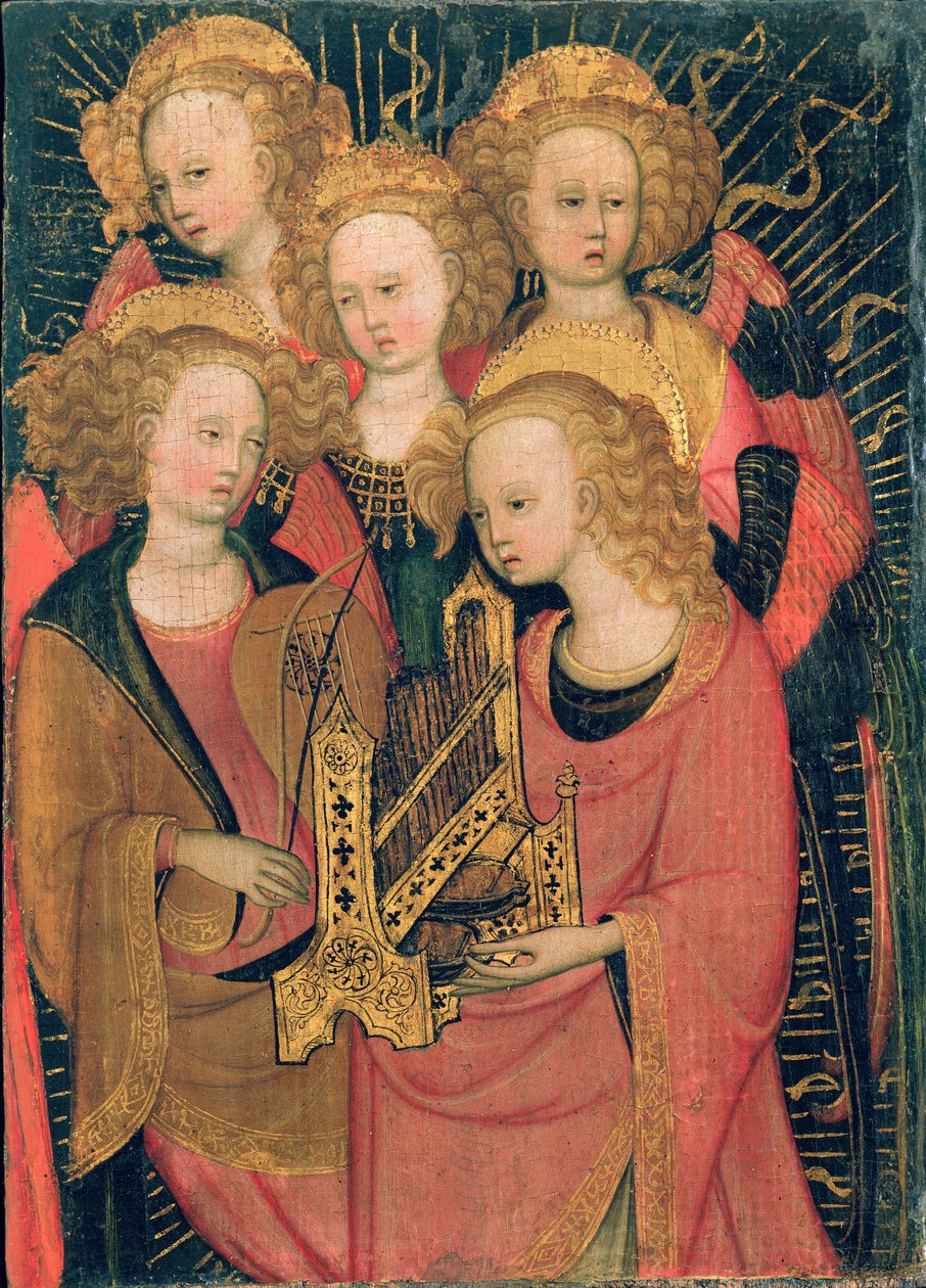 Englemusikere av Stefano di Giovanni da Verona