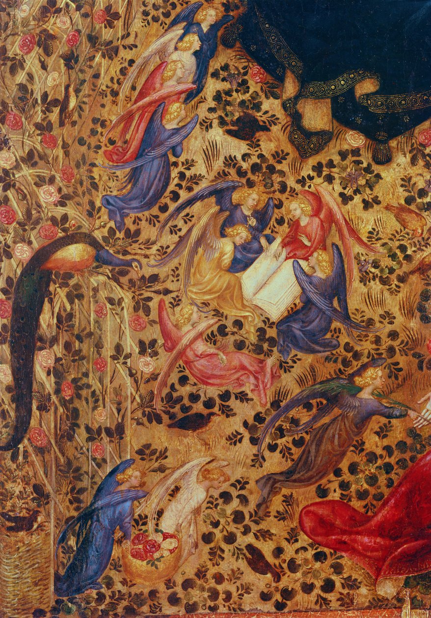 Madonna med en rosebusk av Stefano di Giovanni da Verona