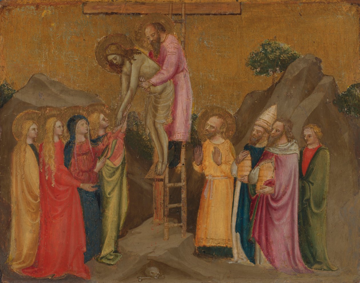 Nedstigning fra korset, 1300-tallet. av Stefano d