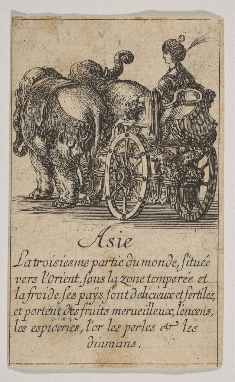 Asia, 1644. av Stefano della Bella