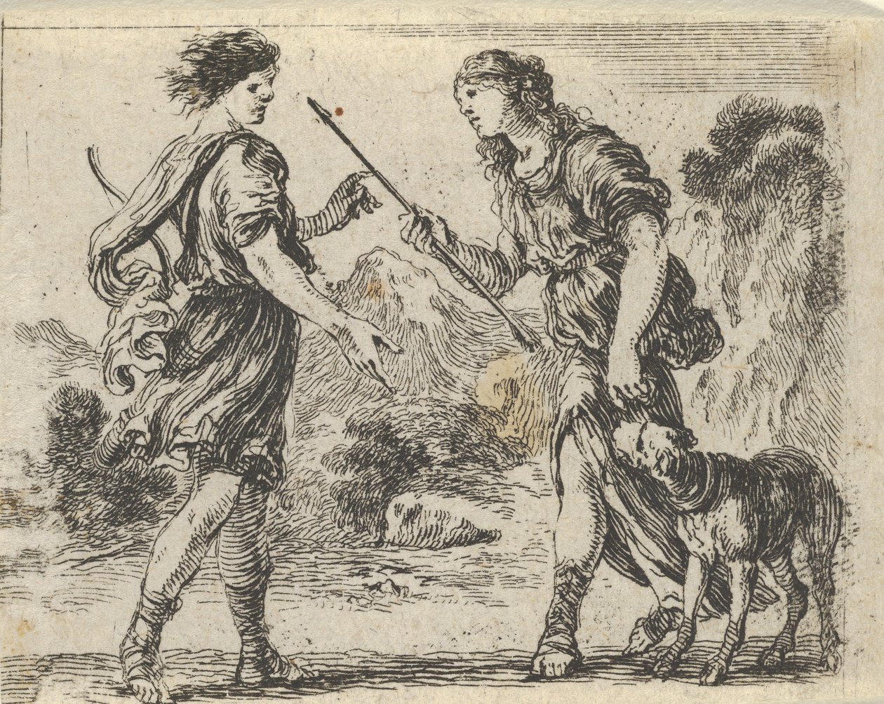 Cephalus og Procris, fra 